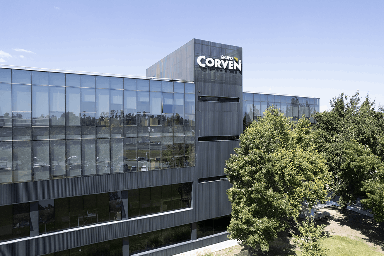 exterior edificio Grupo Corven